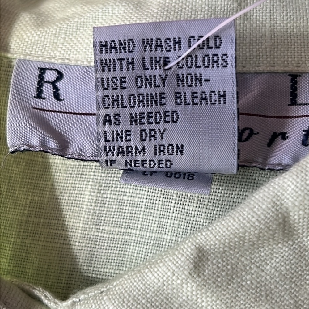 New Linen Button-Down Shirt - Picture 3 of 6